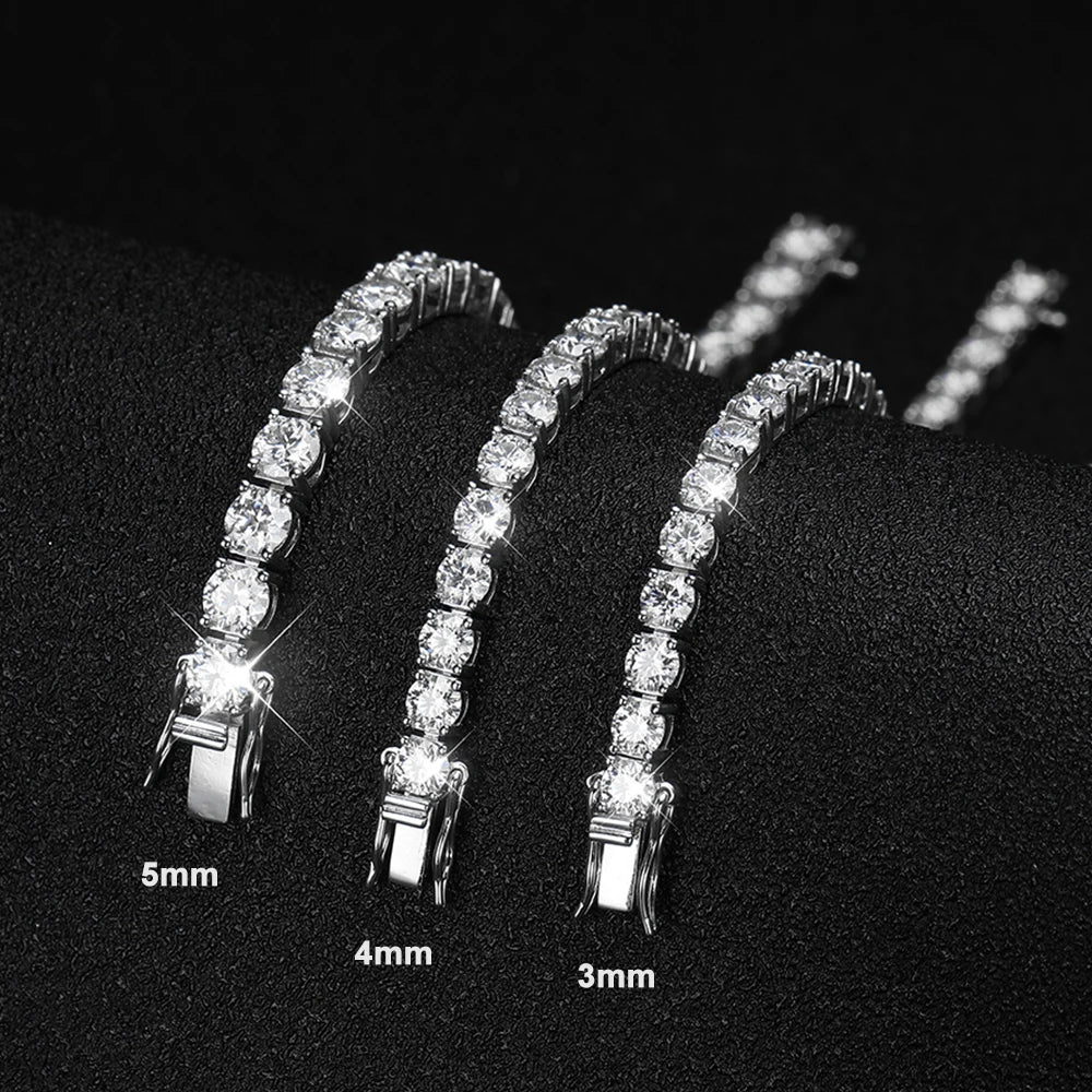 TPR VVS1 Moissanite Tennis Bracelet