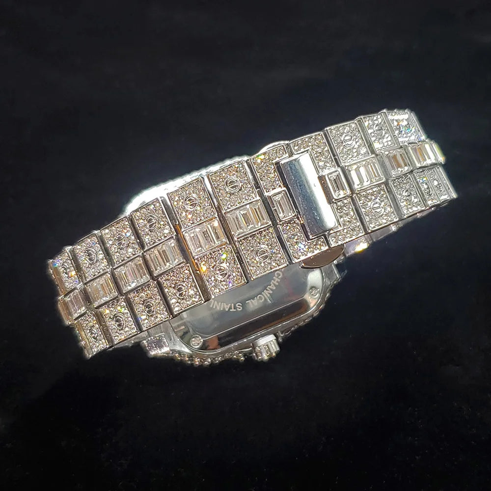 VVS Moissanite Watch || White || 55% OFF