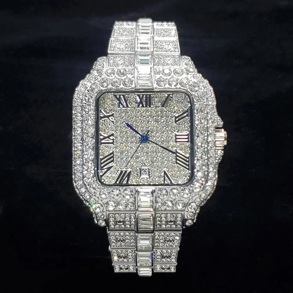 VVS Moissanite Watch || White || 55% OFF